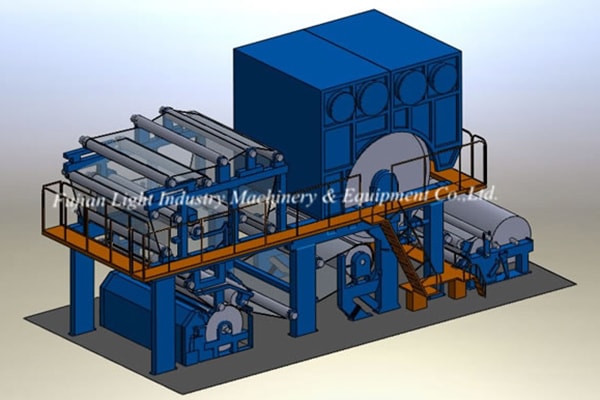 Newly Designed High-Speed Tissue Making Line with Energy-Saving Deinking System